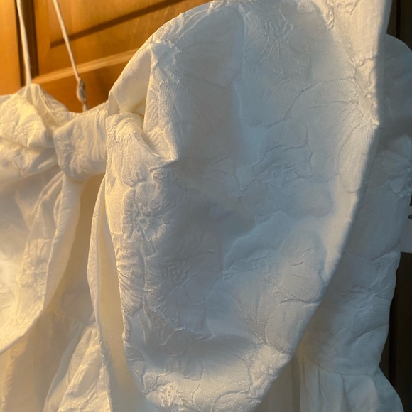 Chelsea28 Cream Spaghetti Strap Sundress for Brides - Picture 11 of 11